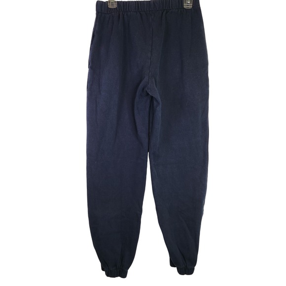 John Galt Sweatpants One Size Black Fleece Joggers Brandy Melville Relaxed Fit - Picture 3 of 5